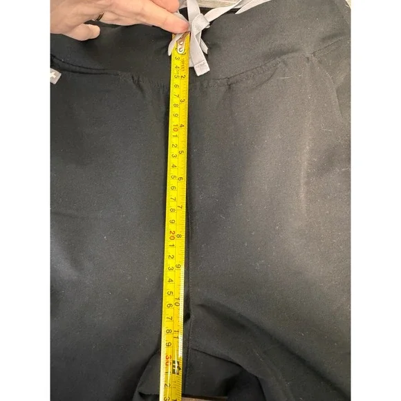 FIGS Zamora Jogger Scrub Pants Womens Black FIONx Slim Fit Cargo Pocket Small - Picture 9 of 11